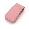 TUTUnaumb Sunglass Holder For Car Magnetic Leather Sunglass Clip For Car Visor Sunglasses Holder For Car Visor Glasses Holder For Car Sunglass Holder Suitable For Gla Storage Containers-Pink