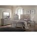 House of Hampton® 4-1_Charmain Upholstered Panel Bedroom Set Upholstered in Brown/Gray | 62.2 H x 63.4 W x 81.1 D in | Wayfair