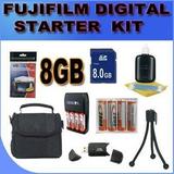 BigVALUEInc Accessory Saver 8GB NiMH Battery/Charger/Case/Tripod Bundle + More!!!!