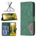 Feishell iPhone 12 Case iPhone 12 Pro Case Wallet Case with Card Holder [RFID Blocking] Kickstand Magnetic Men sRetro Premium Shockproof Leather Flip Case Wallet for iPhone 12/12 Pro Green