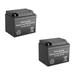 BatteryGuy BG-12260NB 12V 26AH Replacement for Casil CA12240 (2 Pack rechargeable)