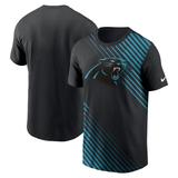 Men's Nike Black Carolina Panthers Yard Line Fashion Asbury T-Shirt