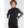 Trainingsjacke ADIDAS PERFORMANCE "TR-ES 3S TJ" Gr. XS, schwarz-weiß (black, white) Damen Jacken Sportjacken