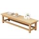 Bench, Outdoor/Indoor Solid Wood Bench, Slats Entryway Bench, Garden Benches Clearance 2-3 Seater, for Hallway Balcony Patio Bathroom (Color : A-Single Layer, Size : 120X40X40cm)