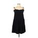 Old Navy Casual Dress - A-Line V Neck Sleeveless: Black Print Dresses - Women's Size Medium