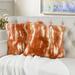 Willa Arlo™ Interiors Willisville Faux Fur Square Pillow Cover Faux Fur in Orange | 26 H x 26 W x 1 D in | Wayfair 00B574FBDD474B0FA802FFB2A8468597