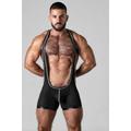 Locker Gear Mesh Singlet - White Nylon L