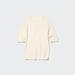 Women's Extra Fine Merino Ribbed Mock Neck Sweater | Off White | 2XL | UNIQLO US