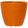 Eco vaso tondo duna Ø38 H32 - dot orange - tera - orange