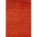 Canvello Rust Modern Rug - 4'5" X 6'6" - 4'5'' x 6'6''