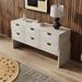 Rubber Wood Structure 6-Drawer Dresser