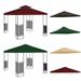 SAYFUT 10 x10 Gazebo Canopy Top Replacement 1/2 Tier Patio Outdoor Sunshade Cover UV30