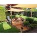 JVMU 10 x 13 Rectangle Waterproof Sun Shade Sail Canopy for Outdoor Patio Pool Garden Yard Khaki
