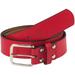 TCK Premium Leather Baseball Softball Belt (Scarlet Red 30 )
