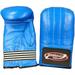 Woldorf USA Super Bag Gloves Blue in Leather S Sparring Grappling Gloves Kickboxing Fighting Gloves Muay Thai Training Gloves Heavy Bag Speed Punching Gloves.