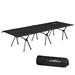 Portable Folding Bed Single Person Camping Cot 265LB Bearing Weight Compact for Picnic Camping Hiking