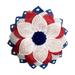 Ndependence Day Wreath Patriot Wreath American Flag Red White Blue Ornament