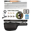 MASTER LOGIC Fly Rod and Reel Combo Starter Kit, 5-Weight 9 Foot Fly Fishing Rod, 7-Piece Graphite Fly Fishing Combo Kit