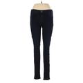 J Brand Jeggings - Mid/Reg Rise: Blue Bottoms - Women's Size 28