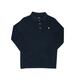 Lyle & Scott Boys Boy's And Long Sleeve Polo Shirt in Navy Cotton - Size 15-16Y
