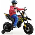 Costway - Aprilia Moto Électrique pour Enfants 3-8 Ans avec Musique & Lumière, Voiture Électrique