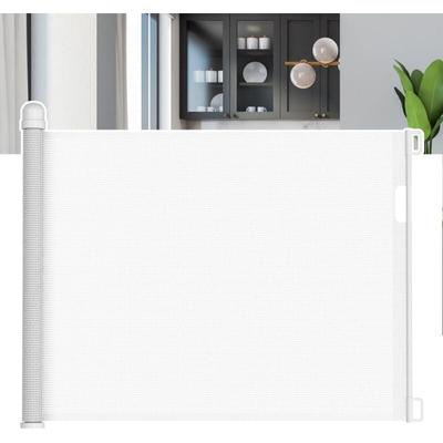 Treppenschutzrollo Türschutzgitter 150cm Treppenschutzgitter ausziehbar Tür- & Treppengitter mit