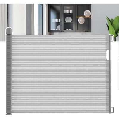 Treppenschutzrollo Türschutzgitter 150cm Treppenschutzgitter ausziehbar Tür- & Treppengitter mit Image