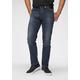 Gerade Jeans WRANGLER "Texas" Gr. 36, Länge 34, blau (vintage, tinted) Herren Jeans Regular Fit