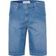 BRAX Herren Style Bali Bermuda Ultralight Denim Jeans Shorts, Light Blue Used, 33W / 32L EU