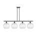 Innovations Lighting 516-4I-13-48 Athens Linear Athens 4 Light 48 Wide Linear Pendant -