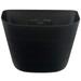 Natures Distributing 9.5 in. x 7 in. x 12 in. Self-Watering Wall Planter Black - Set of 3