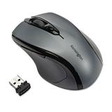 Kensington Pro Fit Mid-Size Wireless Mouse 2.4 Ghz Frequency/30 Ft Wireless Range Right Hand Use Gray | Order of 1 Each