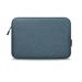 Linyer Tablet Bag Electronic Shockproof Fleece Lining Laptop Sleeve Waterproof Mouse Notebook Case Smooth Zipper for Business Trip Blue 15-17inch