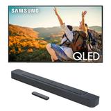 Samsung QN85QN90CAFXZA 85 Inch Neo QLED Smart TV with 4K Upscaling with a JBL BAR-300 5.0ch Soundbar with MultiBeam Sound and Dolby Atmos (2023)