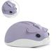 KUYHRF 2.4G Wireless Mouse Cute Animal Hamster Shape Silent Mouse 1200DPI Portable Mobile Optical Mouse with USB Receiver 3 Buttons Cordless Mouse for PC Mac Laptop Notebook Computer-Purple