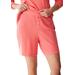 Plus Size Women's Thermal Short by Woman Within in Sweet Coral (Size 4X)