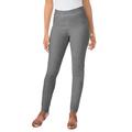 Plus Size Women's Stretch Denim Skinny Jegging by Jessica London in Grey Denim (Size 14 W) Stretch Pants