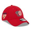 Men's New Era Red Washington Nationals 2023 Fourth of July 39THIRTY Flex Fit Hat