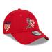 Men's New Era Red Oakland Athletics 2023 Fourth of July 9FORTY Adjustable Hat