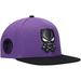 Youth Purple Black Panther Character Snapback Hat