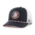 Men's '47 Navy Minnesota Twins Union Patch Trucker Adjustable Hat