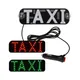Lampe LED de signe de taxi pour la voiture lumière LED modifiable chargeur de voiture DC12V bleu