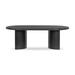 Joss & Main Haiden Casy Paden Coffee Table-Sandy Acacia Wood in Black | 17 H x 51 W x 27 D in | Wayfair 860A2E560D1348939DA3AB8B470F7F76