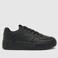 schuh melinda lace-up trainers in black