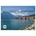 Wunderbarer Gardasee Riva Del Garda Und Torbole (Tischkalender 2024 Din A5 Quer), Calvendo Monatskalender