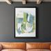 Ivy Bronx Jubilee Jugs IV Premium Framed Print - Ready To Hang Paper, Solid Wood in Blue/Green | 36.5 H x 26.5 W x 1 D in | Wayfair