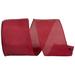 The Holiday Aisle® Gurine Rhapsody Taffeta Wi Edge Ribbon, Polyester in Red | 2.5 H x 5 W x 5 D in | Wayfair 9020621FD94D45D09E74DCF5329AB1DB