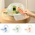 Star Home Hamster Cage Transparent Special Anti-jailbreak Portable Small Animals Guinea Pig Carrier Cage for Winter