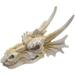 BESTONZON Resin Dragon Skull Ornament Fish Tank Shrimp Hideout Shrimp Dragon Shape Shelter