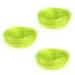 NUOLUX 3Pcs Artificial Nest Easter Mini Colored Thread Bird Nests for Candies Eggs (Candy Green)